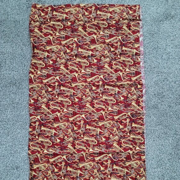 Robert Kaufman  Pleasures & Pastimes  D#6155 Music Fabric 37" X 38  Bundle Only - Picture 1 of 2